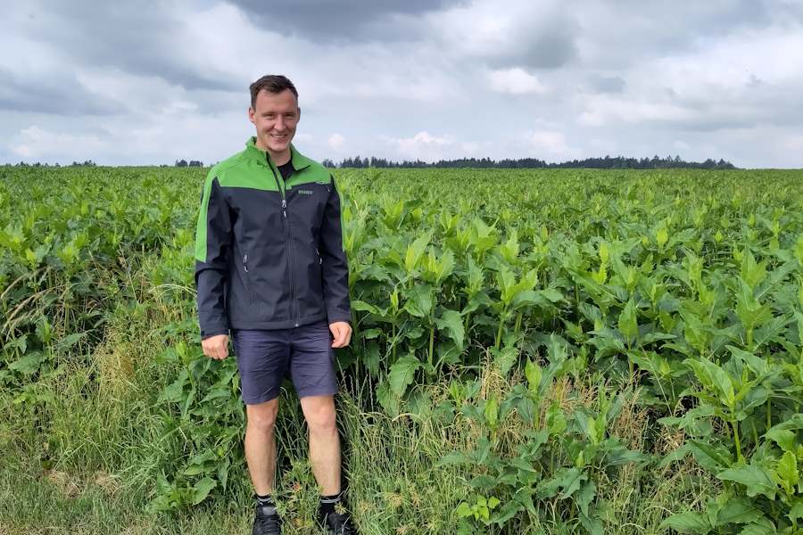 Landwirt Benedikt Engesser