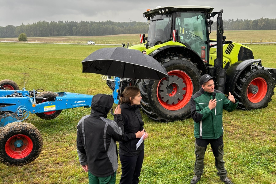 Feldtag LWB Roch, Maschinenvorführung