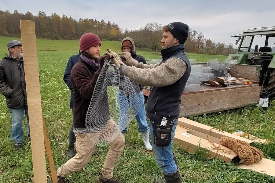 Feldtag auf dem LWB Zahn